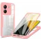 Phonesta Slim Protect 360 hoesje met Screenprotector voor Xiaomi Poco M7 Pro - Roze