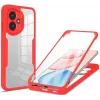 Phonesta Slim Protect 360 hoesje met Screenprotector voor HONOR 400 - Rood