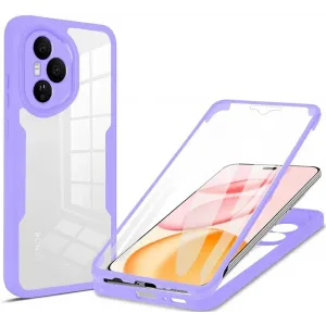 Phonesta Slim Protect 360 hoesje met Screenprotector voor HONOR 400 Pro - Paars