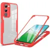 Phonesta Slim Protect 360 hoesje met Screenprotector voor Oppo A5/A5m - Rood