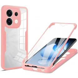 Phonesta Slim Protect 360 hoesje met Screenprotector voor Oppo Reno13 - Roze