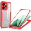 Phonesta Slim Protect 360 hoesje met Screenprotector voor Oppo Reno14 F/FS - Rood