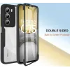 Phonesta Slim Protect 360 hoesje met Screenprotector voor Realme 14x / C75 - Paars 1