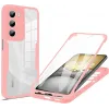 Phonesta Slim Protect 360 hoesje met Screenprotector voor Realme 14x / C75 - Roze