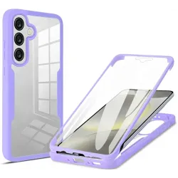 Phonesta Slim Protect 360 hoesje met Screenprotector voor Samsung Galaxy A36/A56 - Paars