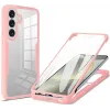 Phonesta Slim Protect 360 hoesje met Screenprotector voor Samsung Galaxy A36/A56 - Roze