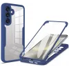 Phonesta Slim Protect 360 hoesje met Screenprotector voor Samsung Galaxy S23 FE - Blauw