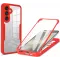 Phonesta Slim Protect 360 hoesje met Screenprotector voor Samsung Galaxy S23 FE - Rood
