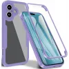 Phonesta Slim Protect 360 hoesje met Screenprotector voor Apple iPhone 17 - Paars