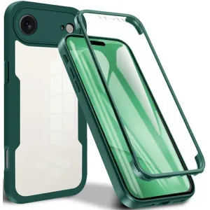 Phonesta Slim Protect 360 hoesje met Screenprotector voor Apple iPhone Air - Groen