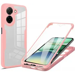 Phonesta Slim Protect 360 hoesje met Screenprotector voor Xiaomi Redmi A5 173.4mm - Roze