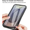 Phonesta Slim Protect 360 hoesje met Screenprotector voor Samsung Galaxy S26 Ultra - Rood 3
