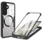 Phonesta Slim Protect 360 hoesje met Screenprotector en MagSafe voor Samsung Galaxy S24 FE - Zwart