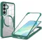 Phonesta Slim Protect 360 hoesje met Screenprotector en MagSafe voor Samsung Galaxy A17/A16 - Groen