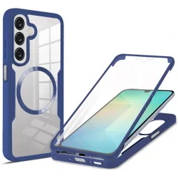 Phonesta Slim Protect 360 hoesje met Screenprotector en MagSafe voor Samsung Galaxy A26 - Blauw