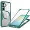 Phonesta Slim Protect 360 hoesje met Screenprotector en MagSafe voor Samsung Galaxy A26 - Groen