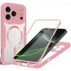 Phonesta Slim Protect 360 hoesje met Screenprotector en MagSafe voor Apple iPhone 17 Pro - Roze
