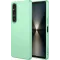 Phonesta Soft Silk Silicone Back Cover hoesje voor Sony Xperia 1 VII - Matcha Green