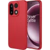 Phonesta Soft Silk Silicone Back Cover hoesje voor OnePlus 15 - Rood 0