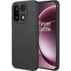 Phonesta Soft Silk Silicone Back Cover hoesje voor OnePlus 15 - Zwart 0