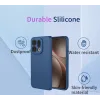 Phonesta Soft Silk Silicone Back Cover hoesje voor Oppo Find X9 - Donkergroen 5
