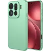 Phonesta Soft Silk Silicone Back Cover hoesje voor Oppo Find X9 Pro - Matcha Green 0