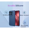 Phonesta Soft Silk Silicone Back Cover hoesje voor Oppo Find X9 Pro - Matcha Green 5