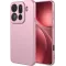 Phonesta Soft Silk Silicone Back Cover hoesje voor Oppo Find X9 Pro - Roze