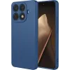 Phonesta Soft Silk Silicone Back Cover hoesje voor Xiaomi 15T Pro - Donkerblauw