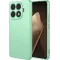 Phonesta Soft Silk Silicone Back Cover hoesje voor Xiaomi 15T Pro - Matcha Green