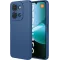 Phonesta Soft Silk Silicone Back Cover hoesje voor Xiaomi Redmi 15C / Xiaomi Poco C85 - Donkerblauw