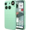 Phonesta Soft Silk Silicone Back Cover hoesje voor Nothing Phone (3) - Matcha Green