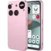 Phonesta Soft Silk Silicone Back Cover hoesje voor Nothing Phone (3) - Roze