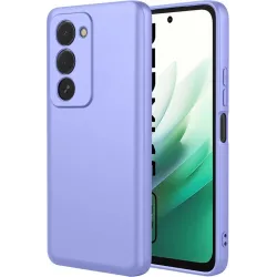 Phonesta Soft Silk Silicone Back Cover hoesje voor Xiaomi Redmi 15 - Paars