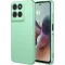 Phonesta Soft Silk Silicone Back Cover hoesje voor Motorola Moto G56 - Matcha Green