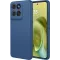 Phonesta Soft Silk Silicone Back Cover hoesje voor Motorola Moto G86 - Donkerblauw