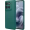 Phonesta Soft Silk Silicone Back Cover hoesje voor Motorola Moto G86 Power - Donkergroen