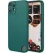 Phonesta Soft Silk Silicone Back Cover hoesje voor Nothing CMF Phone 2 Pro - Donkergroen