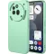 Phonesta Soft Silk Silicone Back Cover hoesje voor Nothing Phone (3a) Pro - Matcha Green