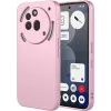 Phonesta Soft Silk Silicone Back Cover hoesje voor Nothing Phone (3a) Pro - Roze