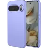 Phonesta Soft Silk Silicone Back Cover hoesje voor Google Pixel 10 Pro XL - Paars