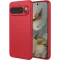 Phonesta Soft Silk Silicone Back Cover hoesje voor Google Pixel 10 Pro XL - Rood