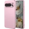 Phonesta Soft Silk Silicone Back Cover hoesje voor Google Pixel 10 Pro XL - Roze