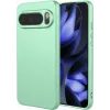 Phonesta Soft Silk Silicone Back Cover hoesje voor Google Pixel 10 / 10 Pro - Matcha Green