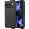 Phonesta Soft Silk Silicone Back Cover hoesje voor Google Pixel 10 / 10 Pro - Zwart
