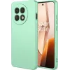 Phonesta Soft Silk Silicone Back Cover hoesje voor OnePlus 13R - Matcha Green