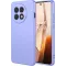 Phonesta Soft Silk Silicone Back Cover hoesje voor OnePlus 13R - Paars