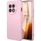 Phonesta Soft Silk Silicone Back Cover hoesje voor OnePlus 13R - Roze