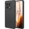 Phonesta Soft Silk Silicone Back Cover hoesje voor OnePlus 13R - Zwart