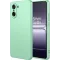 Phonesta Soft Silk Silicone Back Cover hoesje voor OnePlus Nord CE5 - Matcha Green